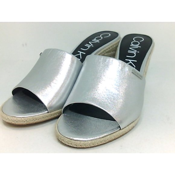 calvin klein women's britta wedge sandals